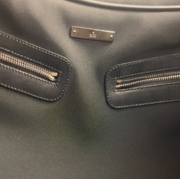 Vintage GUCCI Authentic Bag with Zipper Accents- Excellent Condition